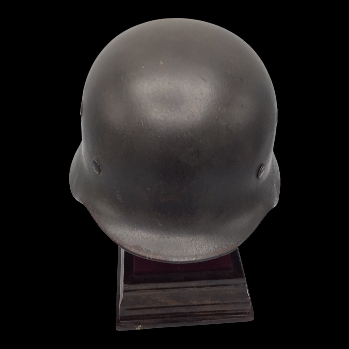German WWII M40 Single Decal Waffen-SS Combat Helmet