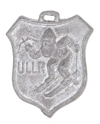 German WWII ULLR Patron Saint of Winter Sports Medal badge for winter sports - CC#WIW0948