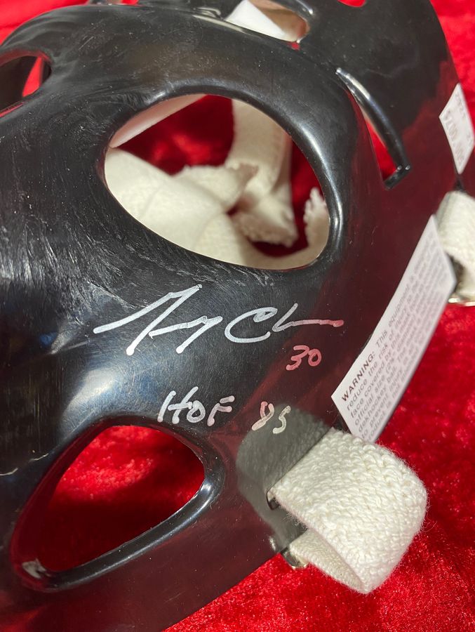Gerry Cheevers Vintage Hockey Mask - Signed HOF 85 JSA Certified