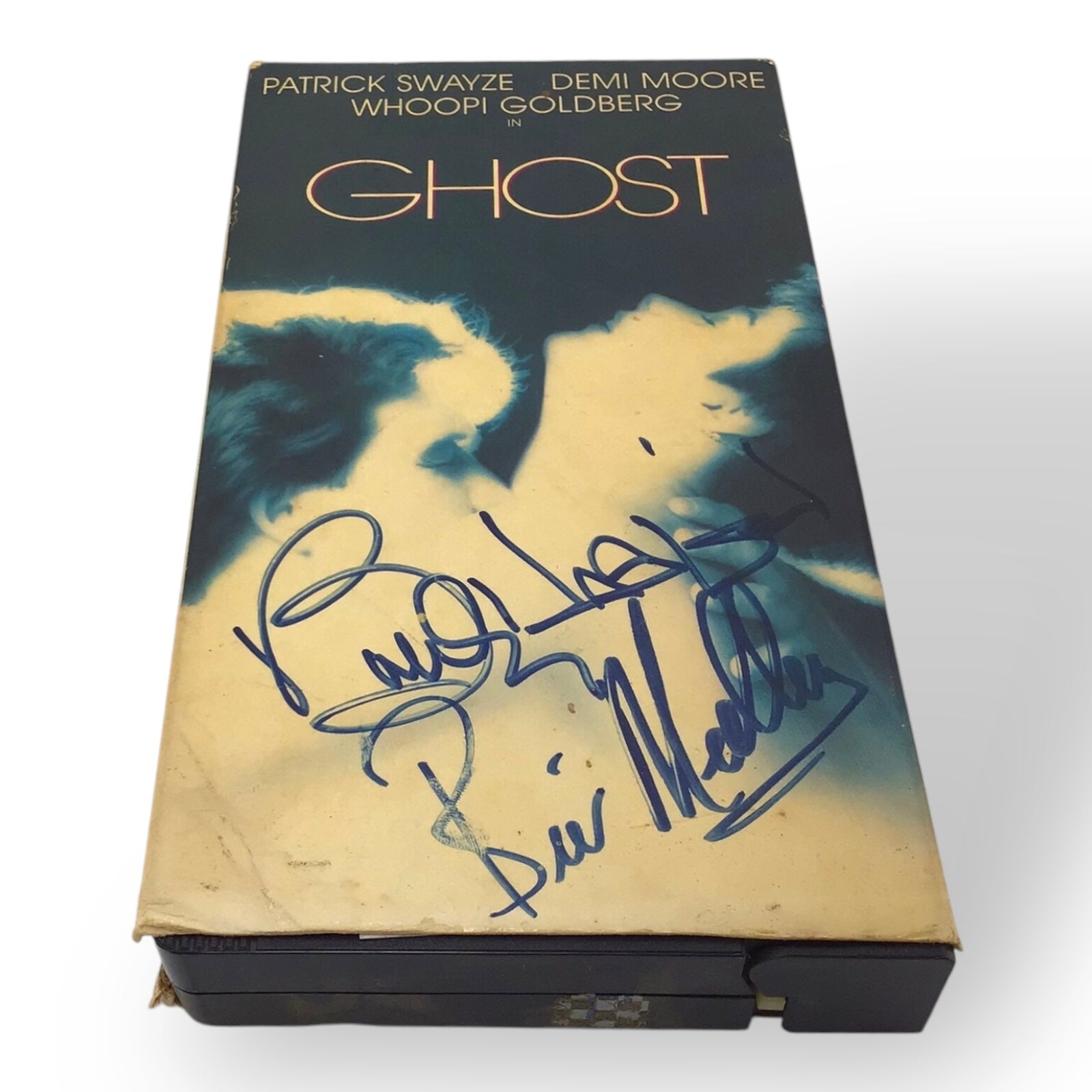Ghost – VHS Signed by Bill Medley & Bobby Hatfield – JSA Authenticated