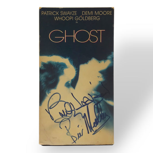 Ghost – VHS Signed by Bill Medley & Bobby Hatfield – JSA Authenticated