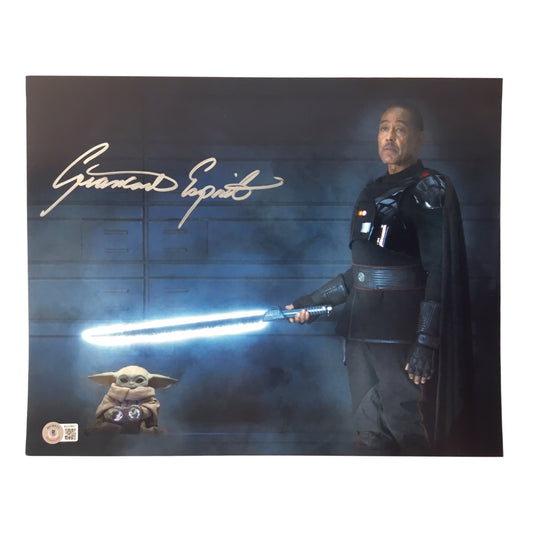 Giancarlo Esposito Signed Photo of Moff Gideon - The Mandalorian (Beckett)
