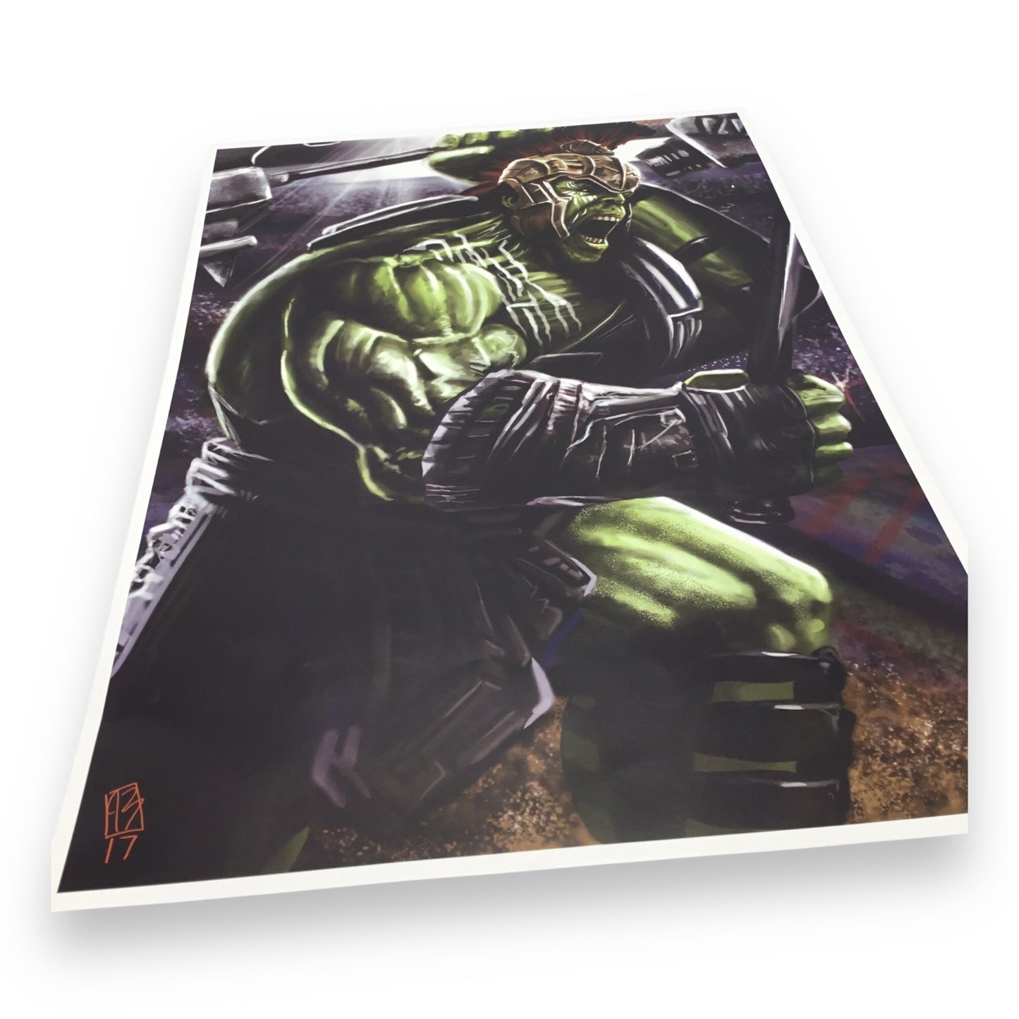 Gladiator Hulk Poster