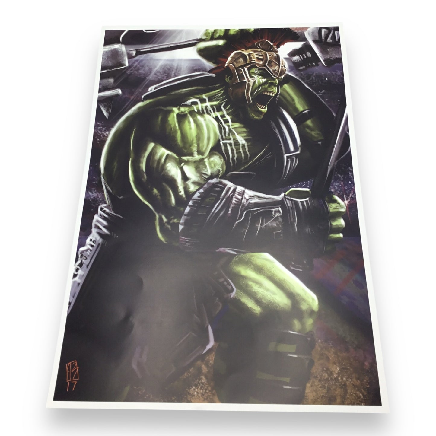 Gladiator Hulk Poster