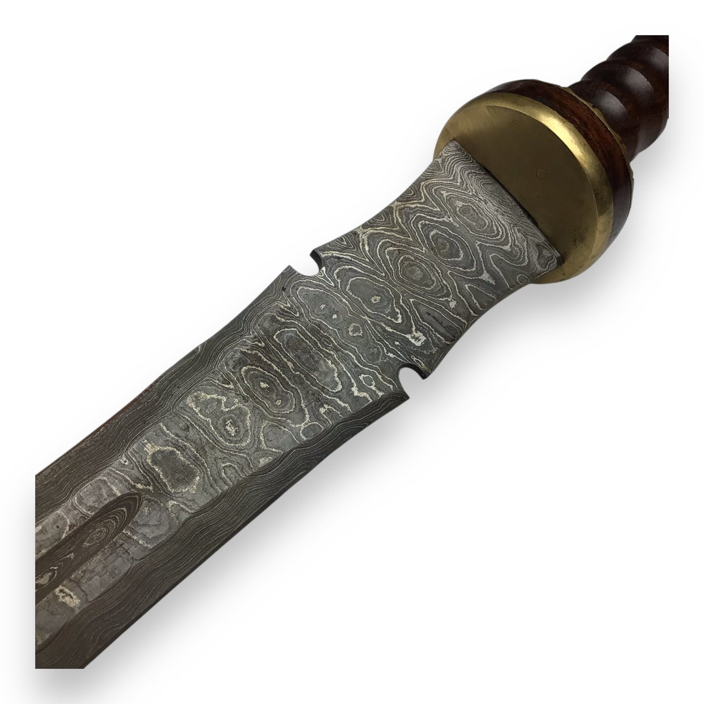 Gladiator-Style Sword - Hand-Forged Tempered Damascus Steel with Sheath