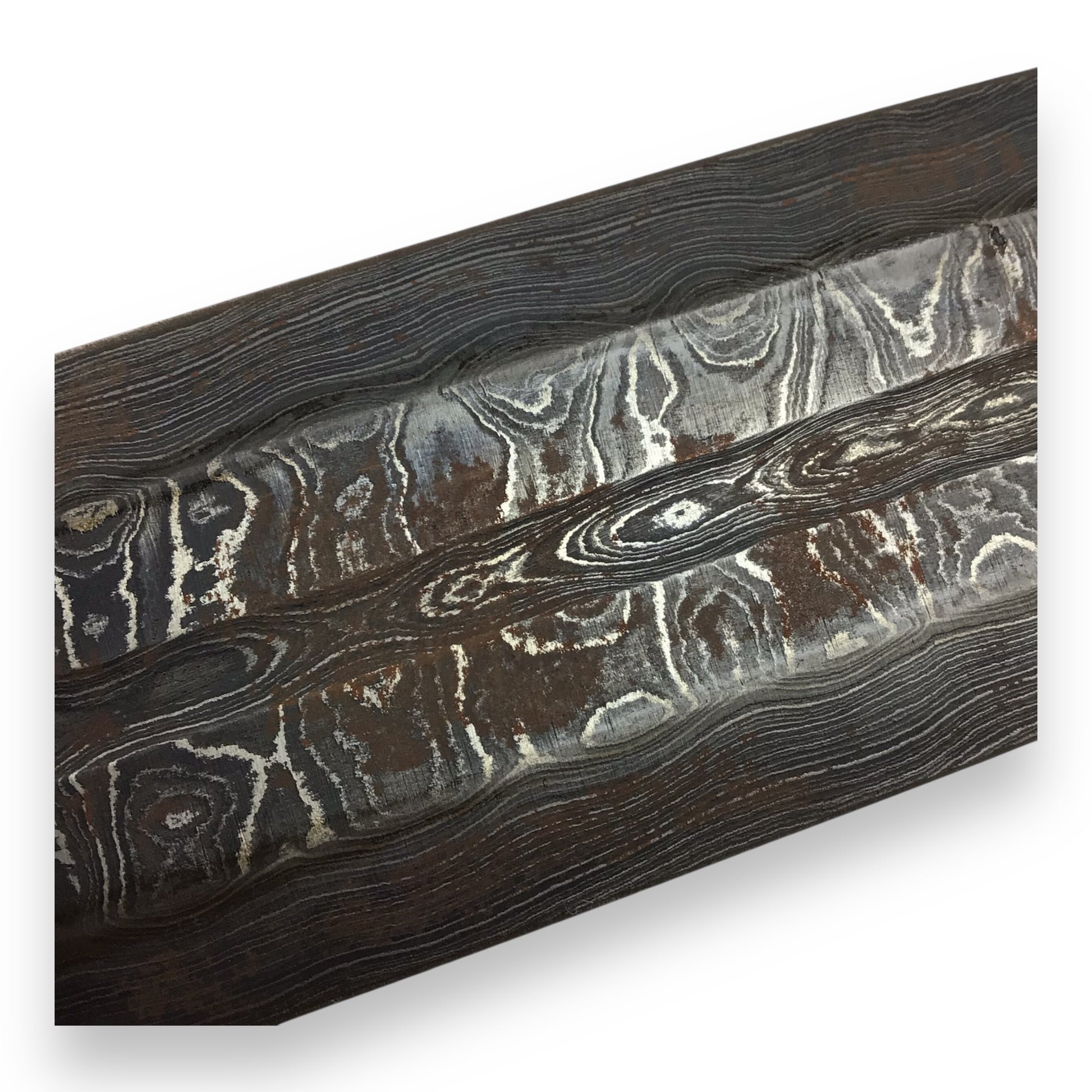 Gladiator-Style Sword - Hand-Forged Tempered Damascus Steel with Sheath
