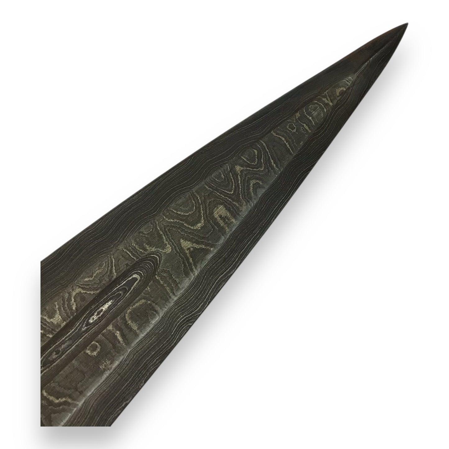 Gladiator-Style Sword - Hand-Forged Tempered Damascus Steel with Sheath