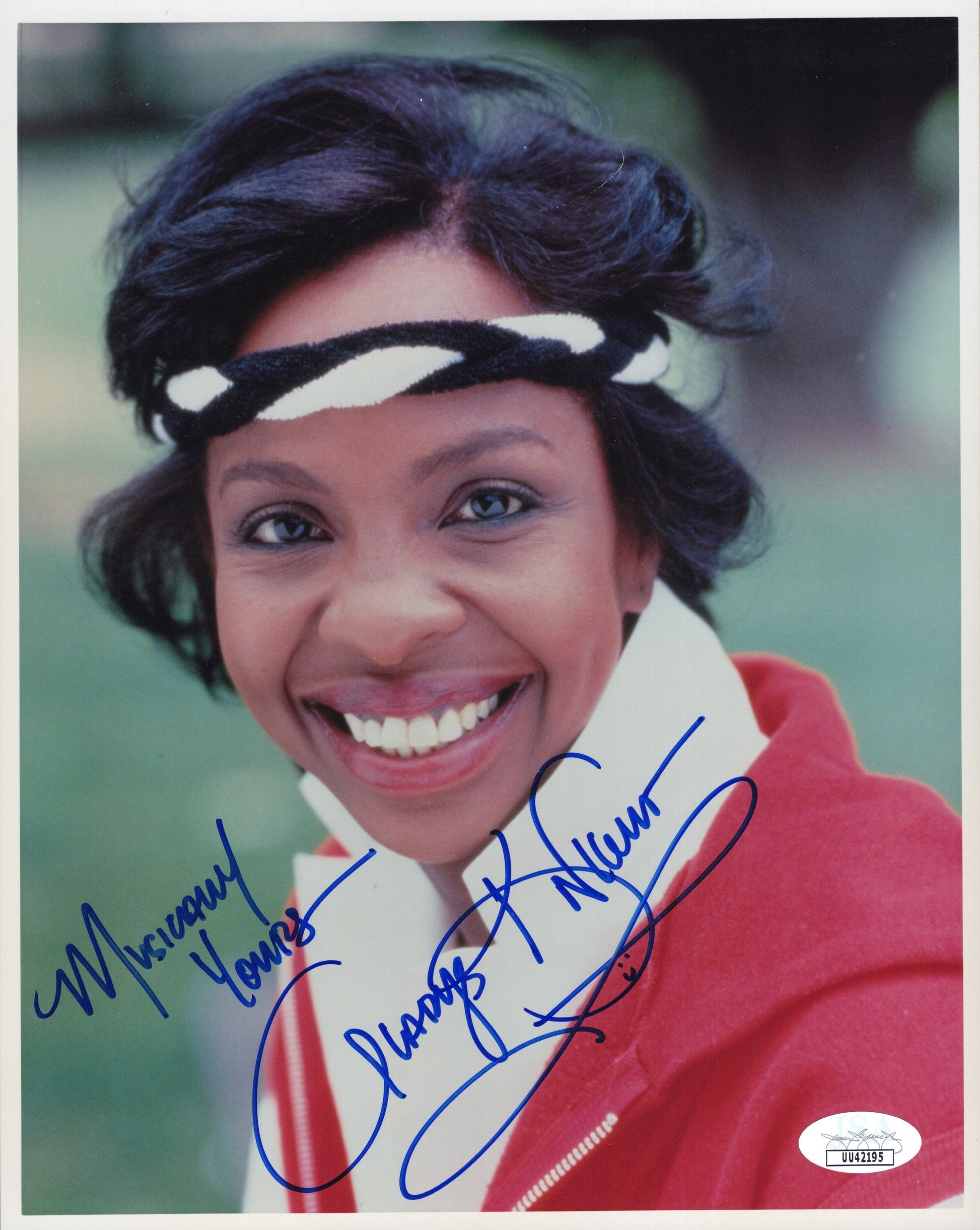 Gladys Knight Signed Photo 8x10 "Musically Yours", JSA & PSA Certified