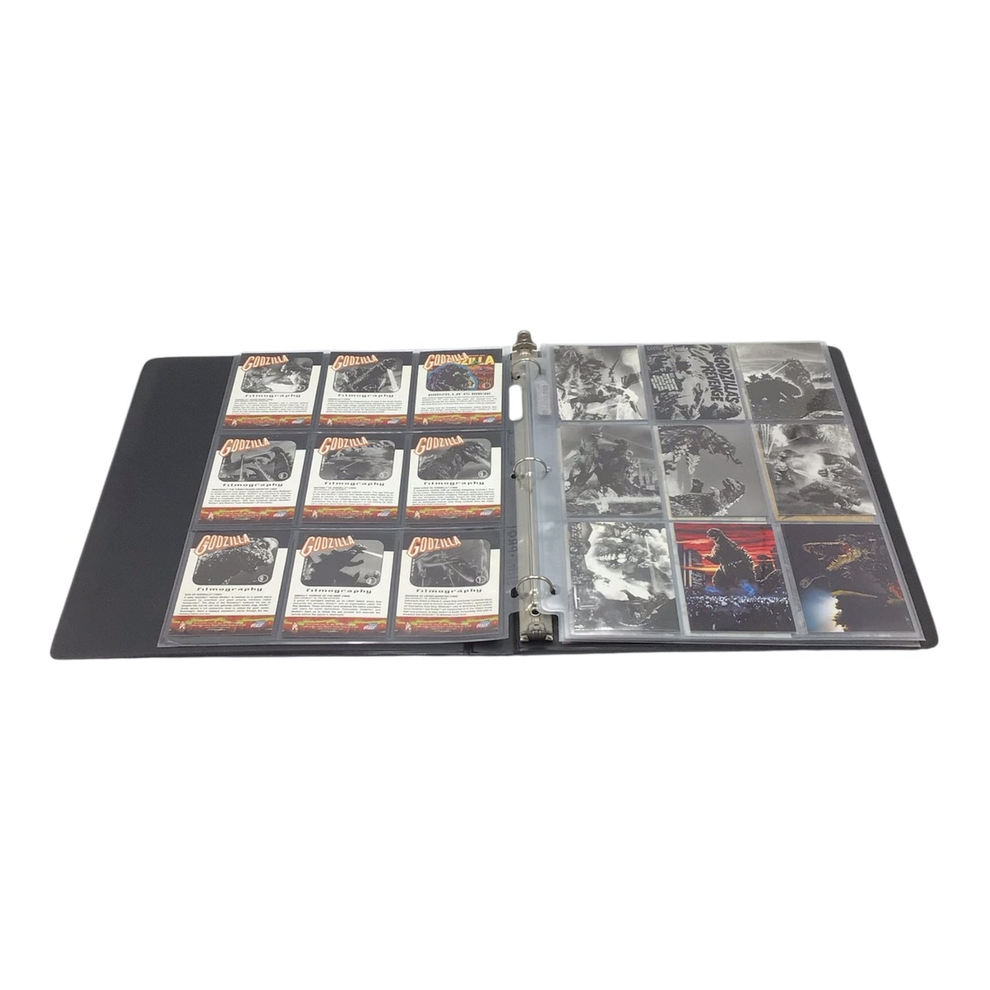 Godzilla King of Monsters Collector Cards Binder - 85 Cards