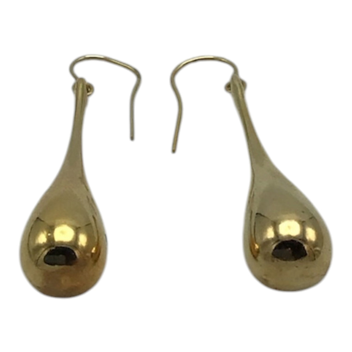 Gold Hollow Dangle Drop Earrings
