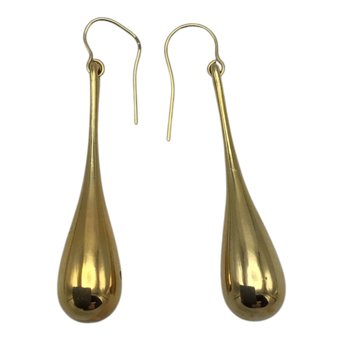 Gold Hollow Dangle Drop Earrings