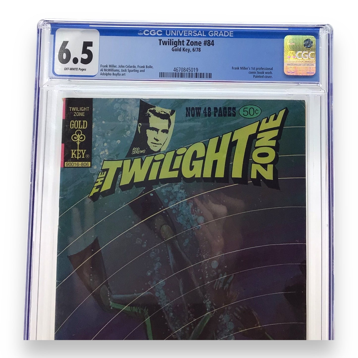 Gold Key The Twilight Zone #84 - CGC Graded 6.5