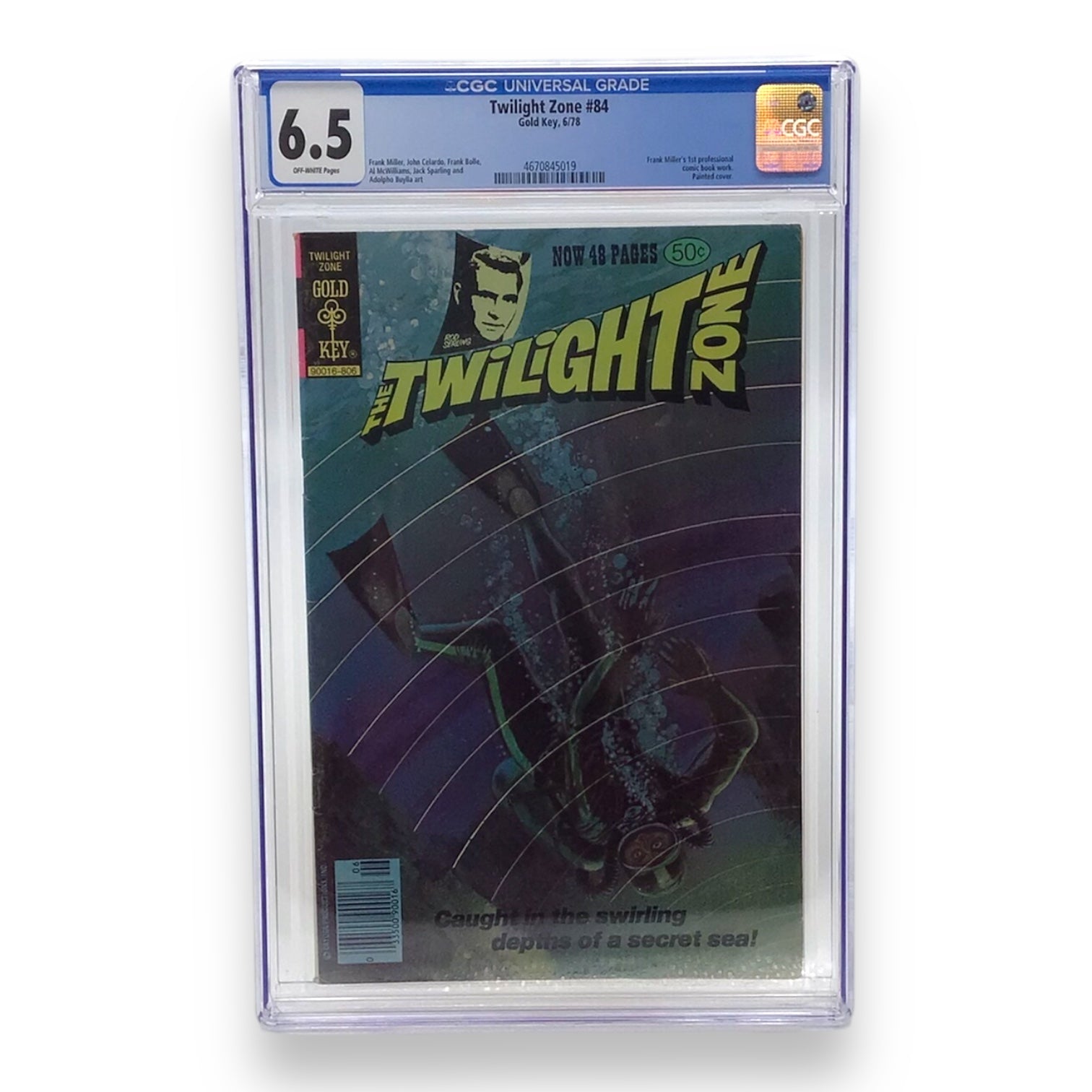 Gold Key The Twilight Zone #84 - CGC Graded 6.5
