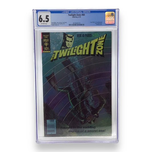 Gold Key The Twilight Zone #84 - CGC Graded 6.5