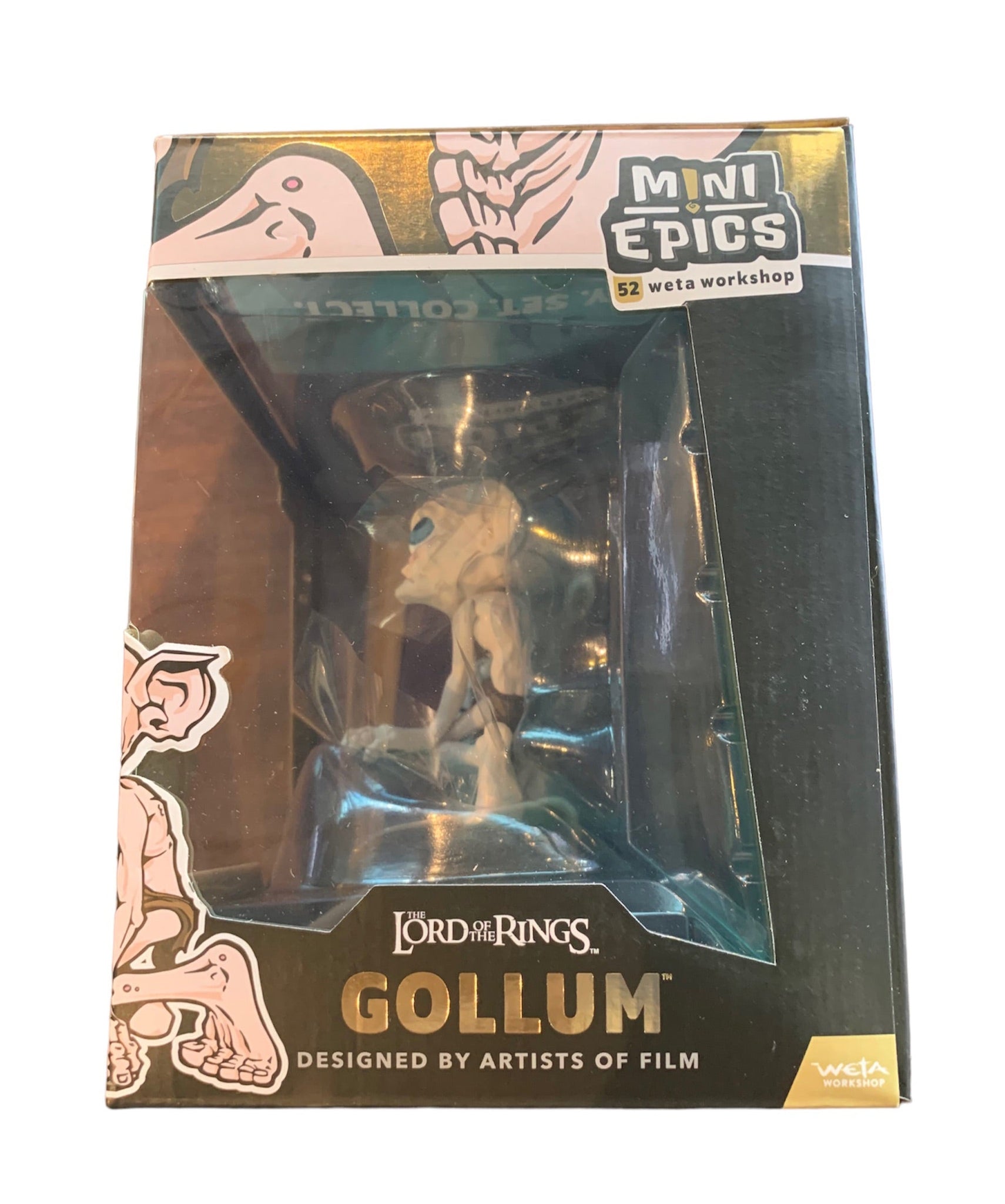 Gollum Weta Workshop Miniature Figure Lord of the Rings Hobbit LOTR (New)