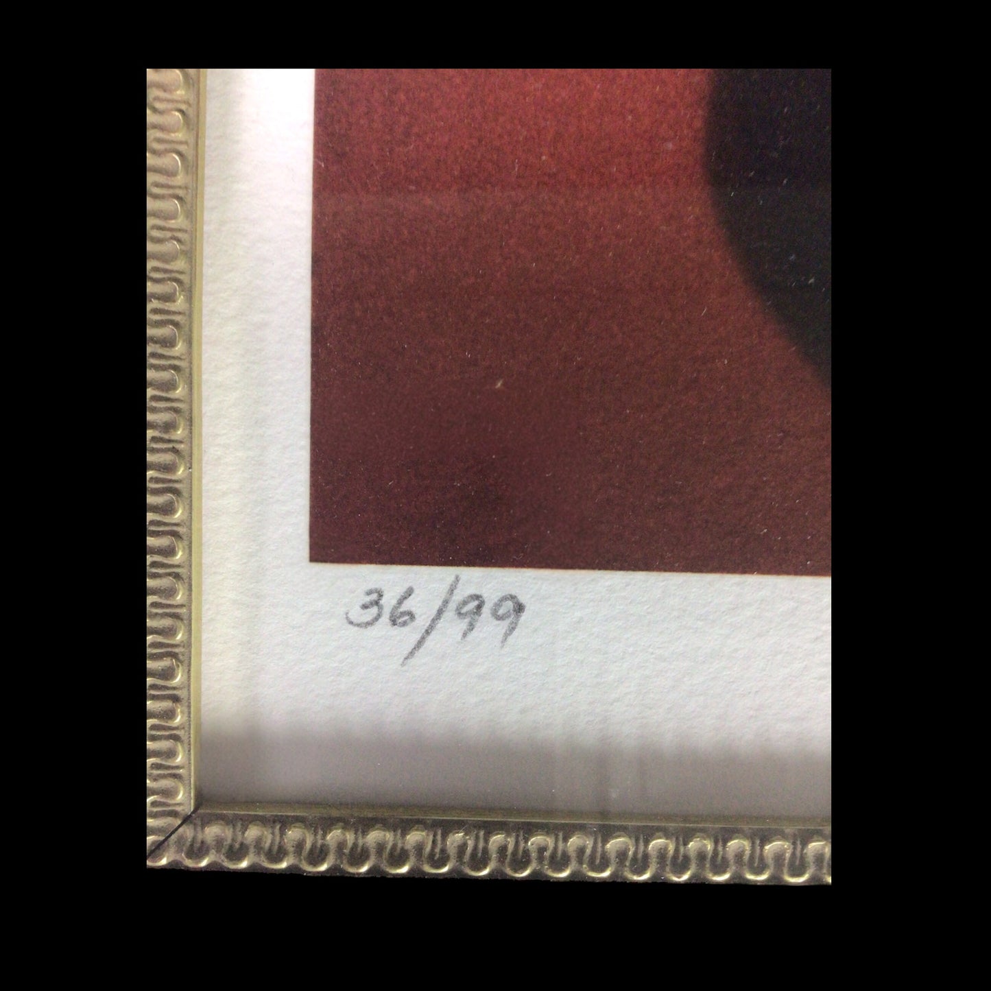 Gone with the Wind Limited Edition Senigraph (#36/99) (Framed) w/ COA