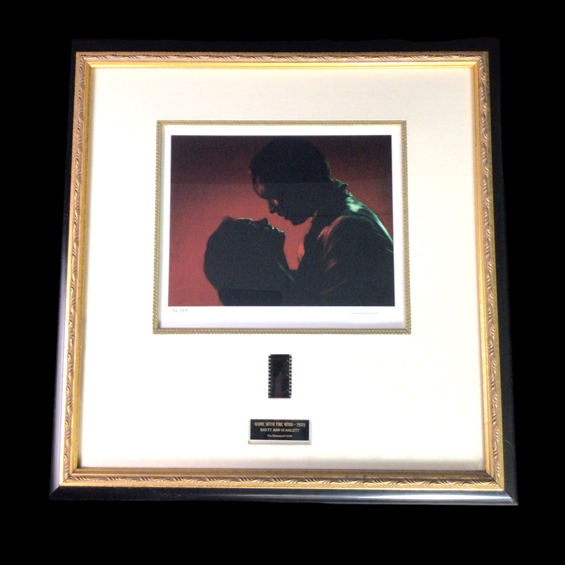 Gone with the Wind Limited Edition Senigraph (#36/99) (Framed) w/ COA