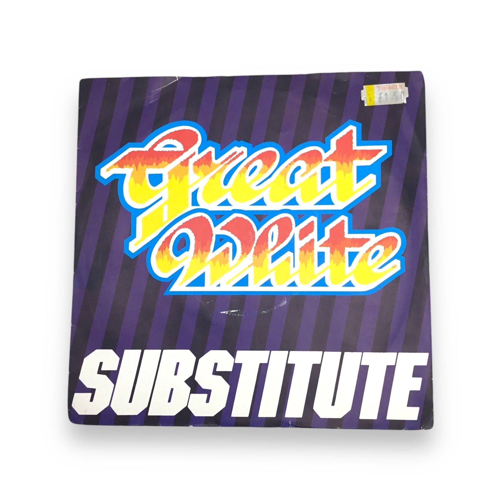 Great White Substitute / No Better Than Hell 45 Record Vinyl Emi America