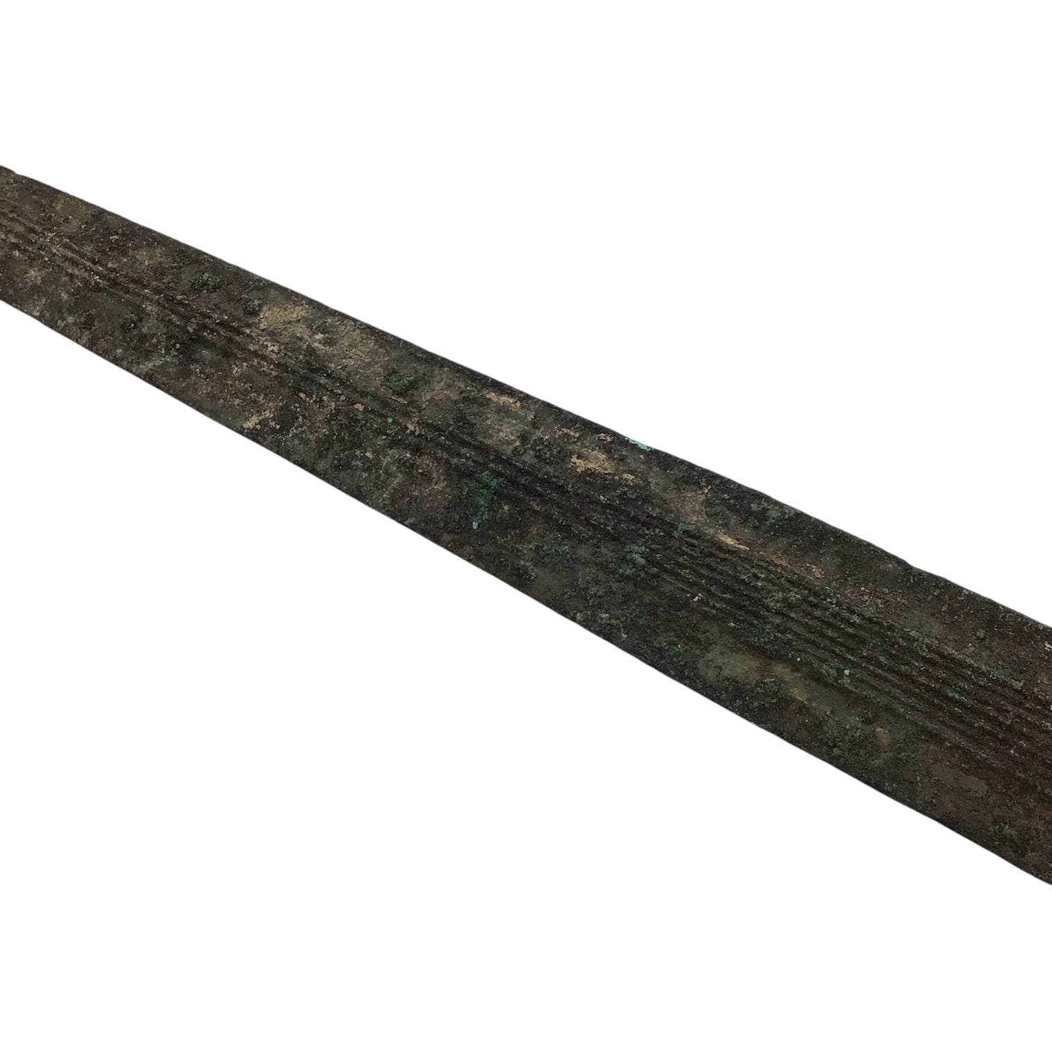Greek Bronze Age Elite Short Sword with Raised Fullers | Ancient Bronze Weapon