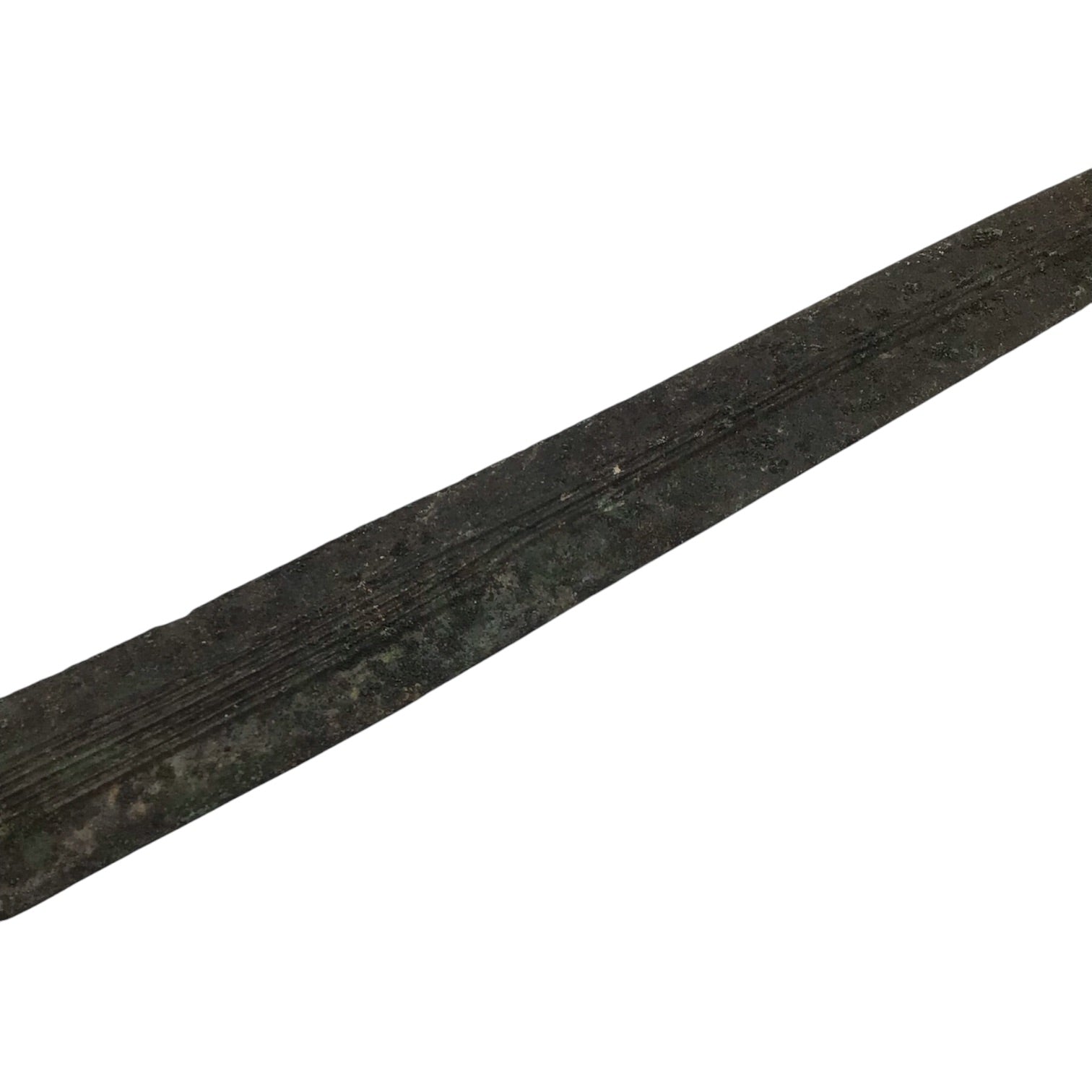 Greek Bronze Age Elite Short Sword with Raised Fullers | Ancient Bronze Weapon