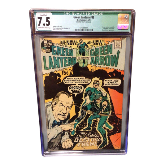Green Lantern #83 (DC Comics) CGC 5.5 - Key Identity Reveal to Carol Ferris