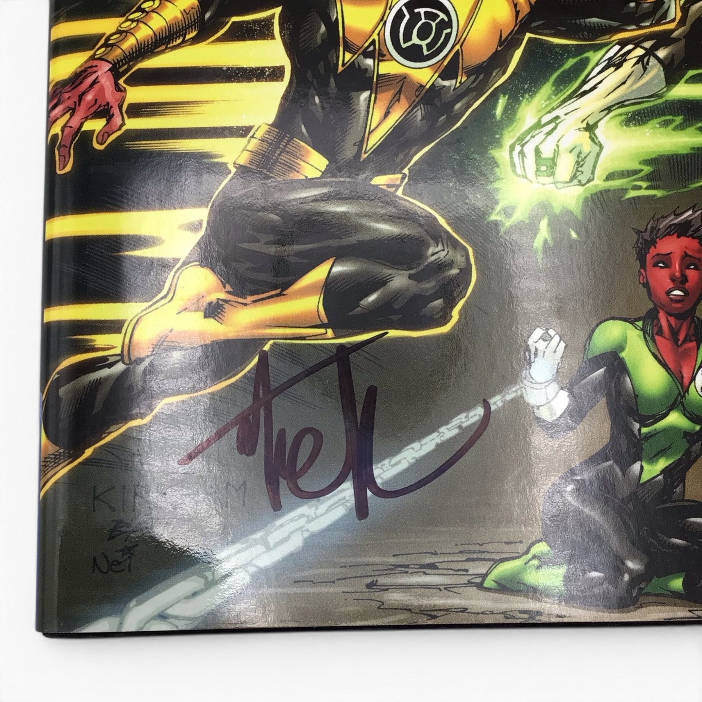 Green Lantern Corps The Weaponer - Signed by Tyler Kirkham