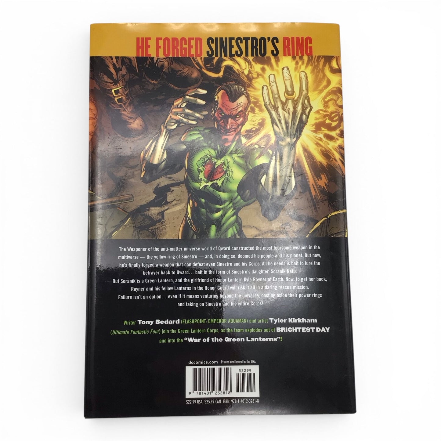 Green Lantern Corps The Weaponer - Signed by Tyler Kirkham
