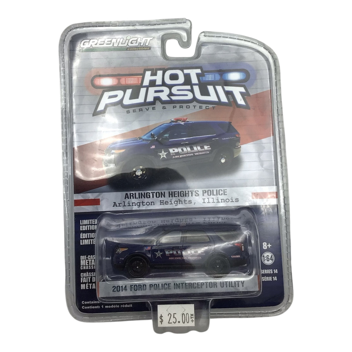 Greenlight Collectibles Hot Pursuits - 2014 Ford Police Interceptor Utility