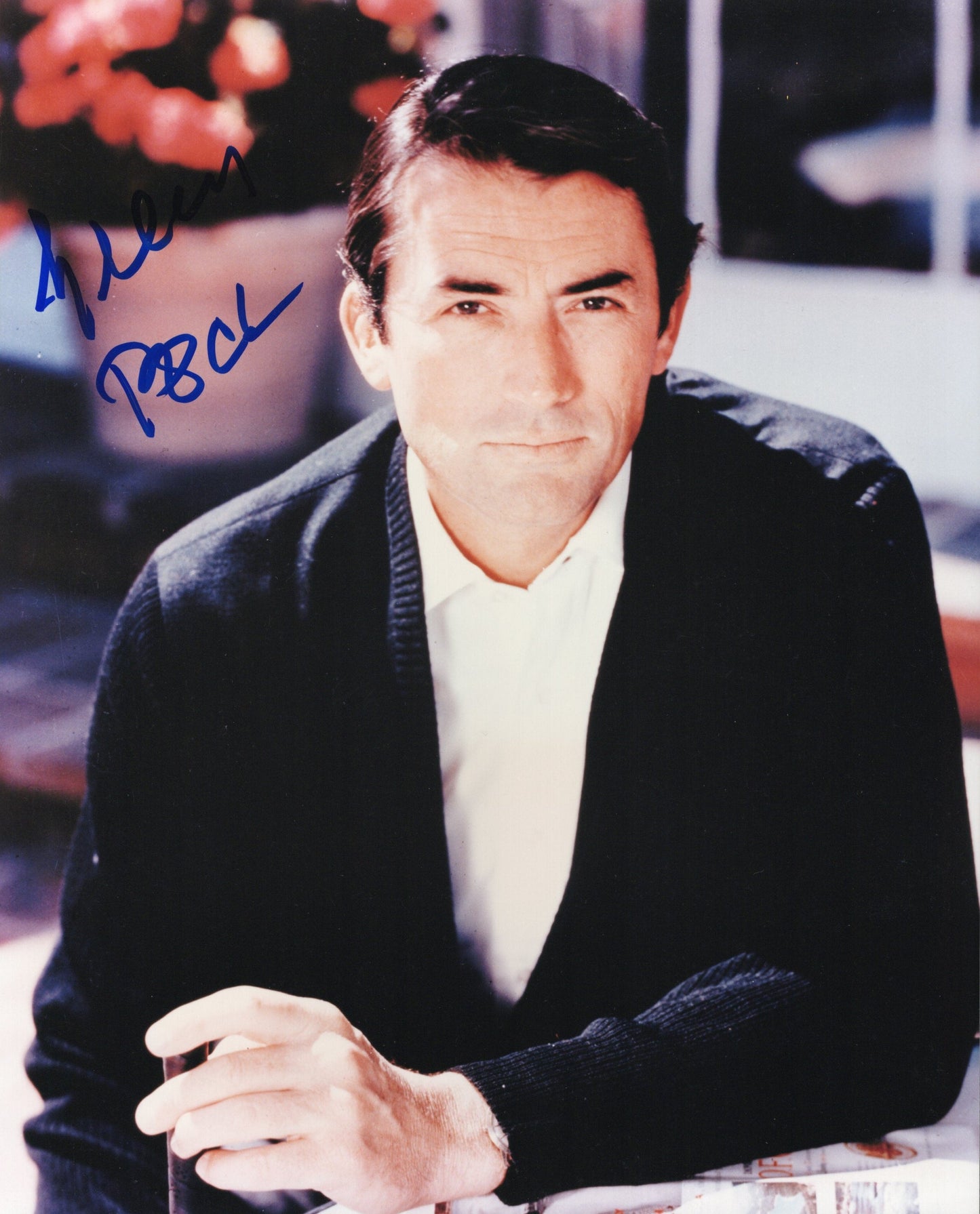 Gregory Peck Signed Photo 8x10 B&W, Gregory Peck Autograph, PSA Letter Certified Authentic