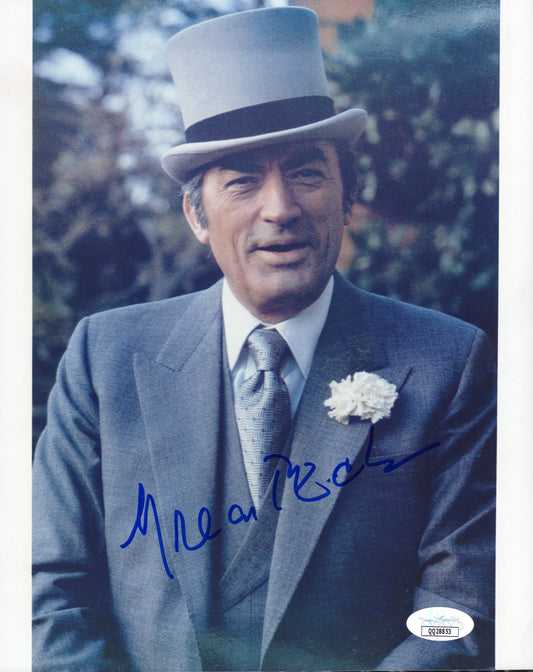 Gregory Peck Signed Photo 8x10 JSA Certified Autograph in Top Hat Authenticated