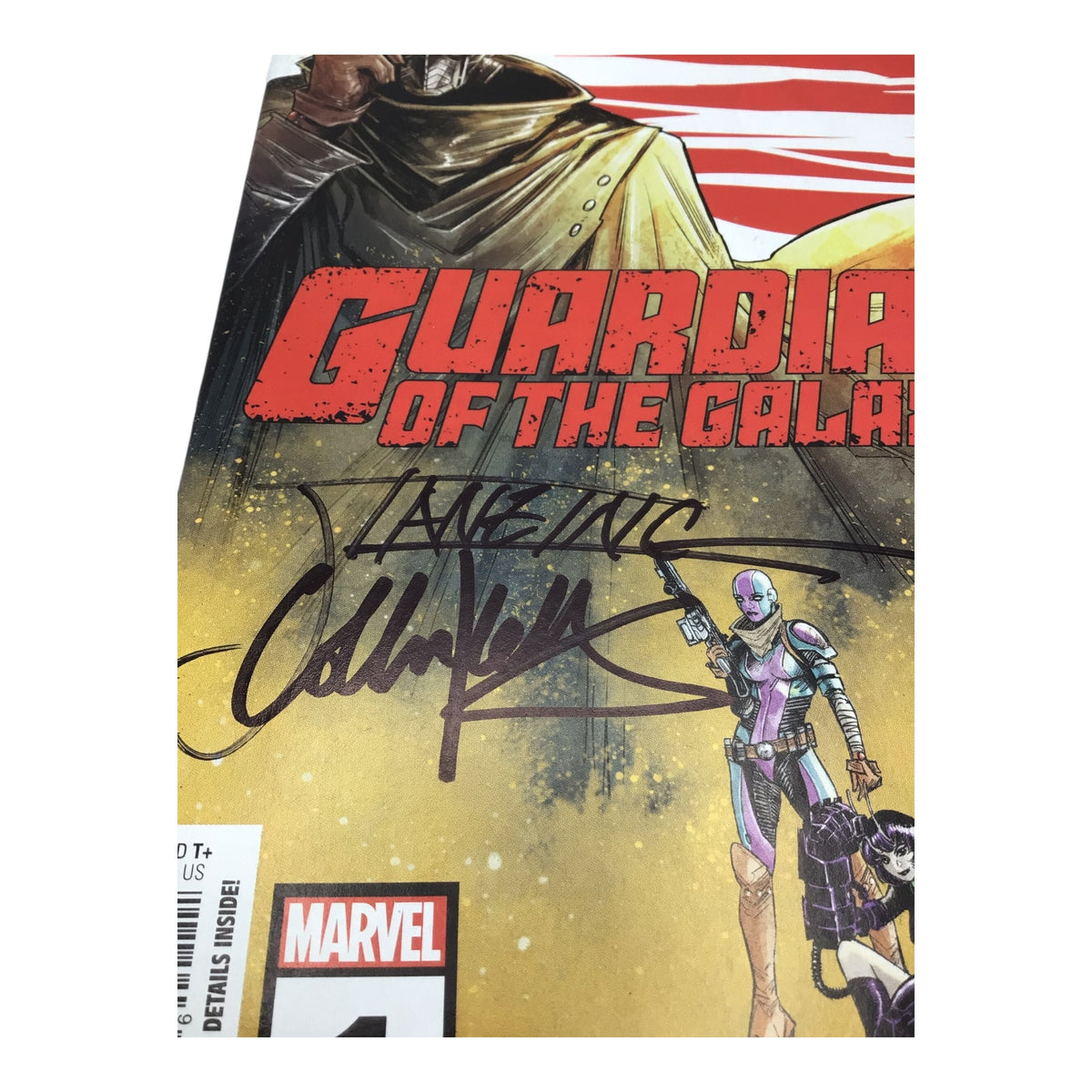 Guardians of the Galaxy #1 Signed by Jackson Lanzing & Collin Kelly – COA