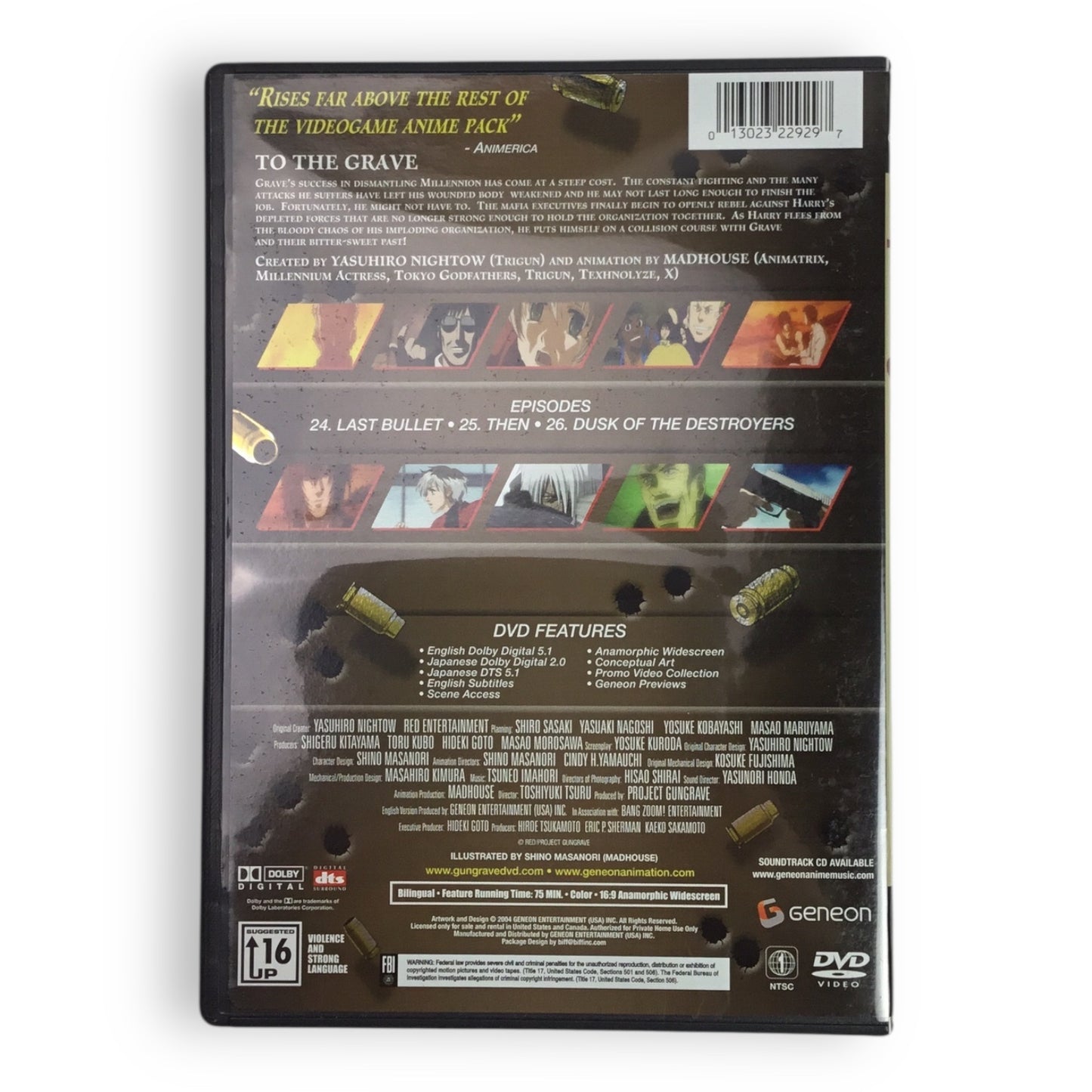 Gungrave Limited Special Collector's Box