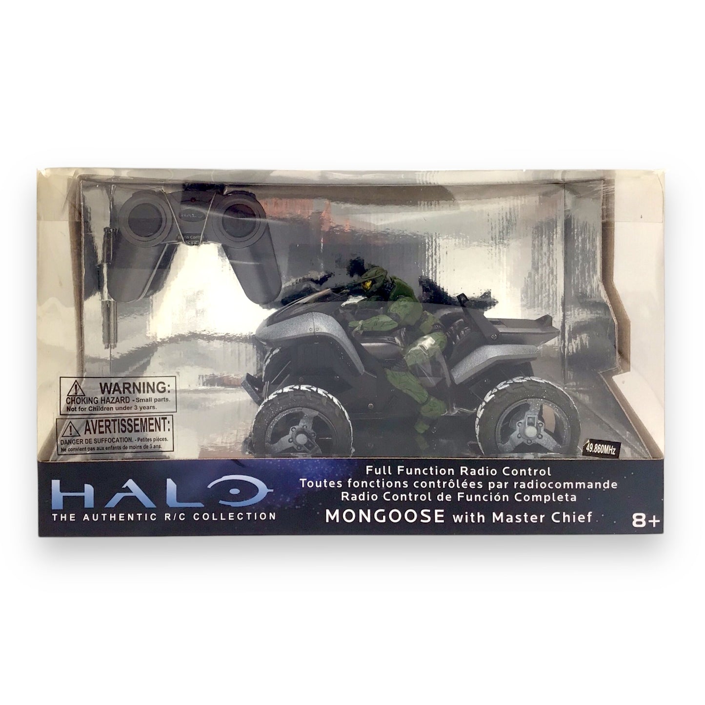 Halo 3 Remote Controlled Mongoose with Master Chief - New in Box