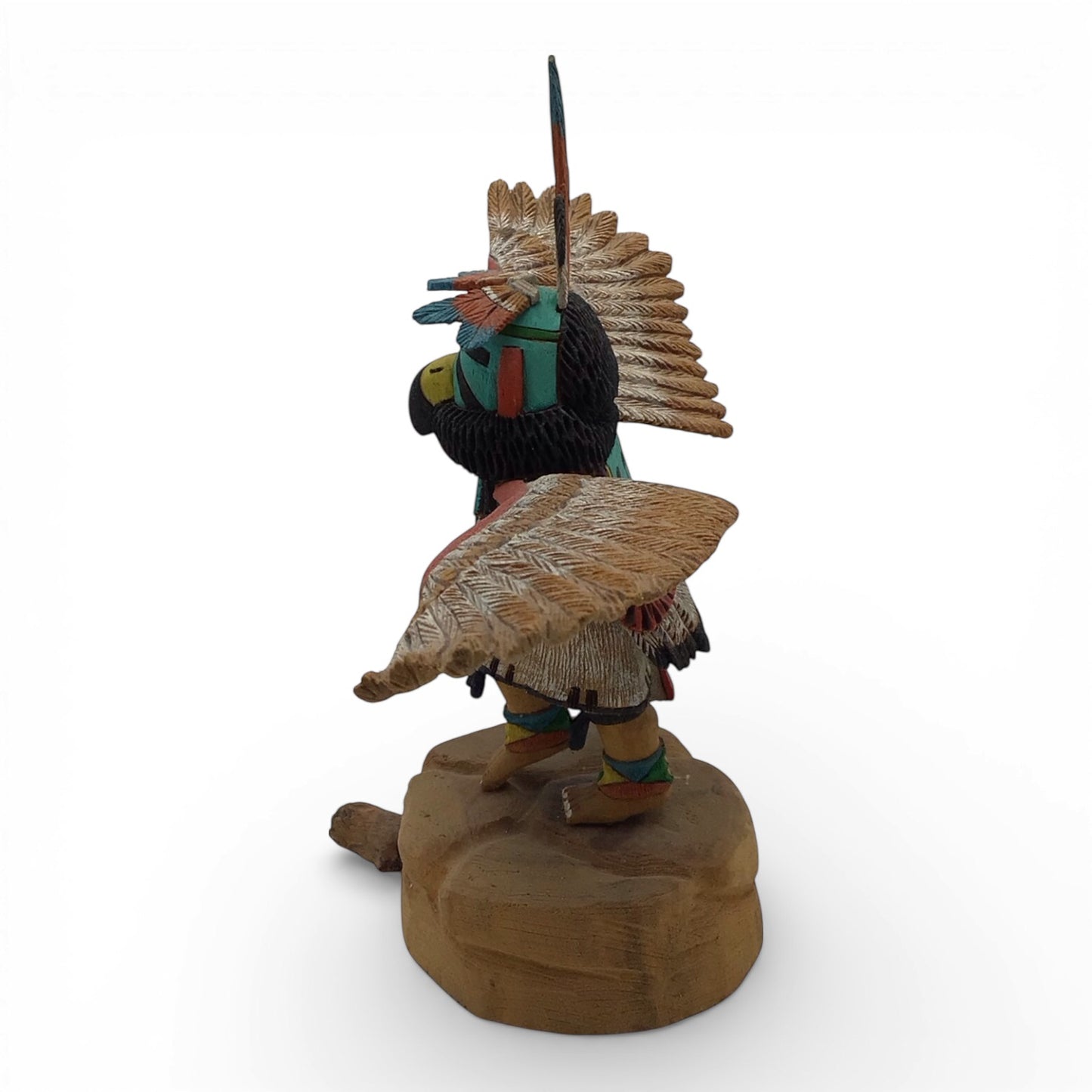 Handmade Native American Statue - Hopi