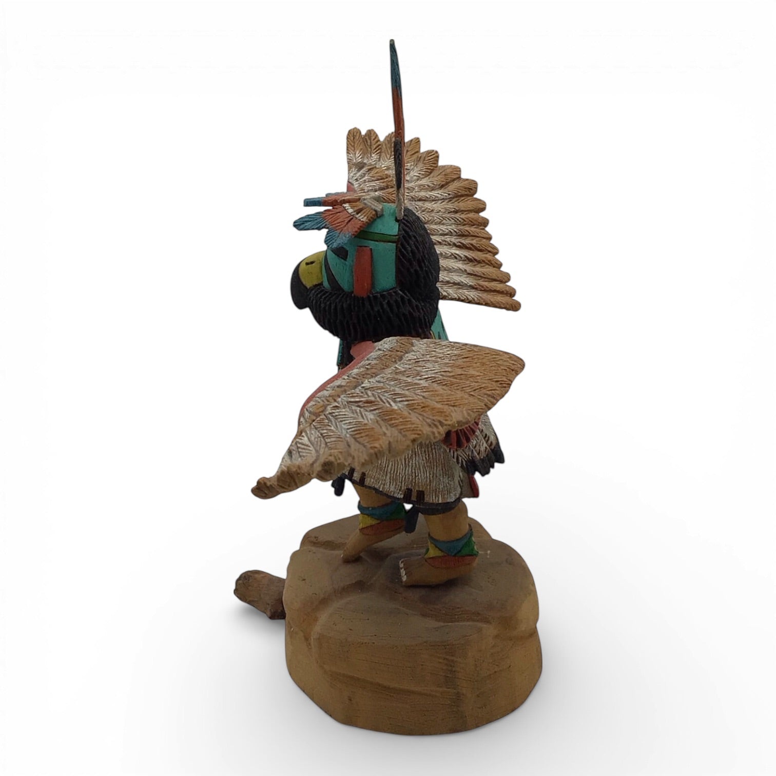 Handmade Native American Statue - Hopi