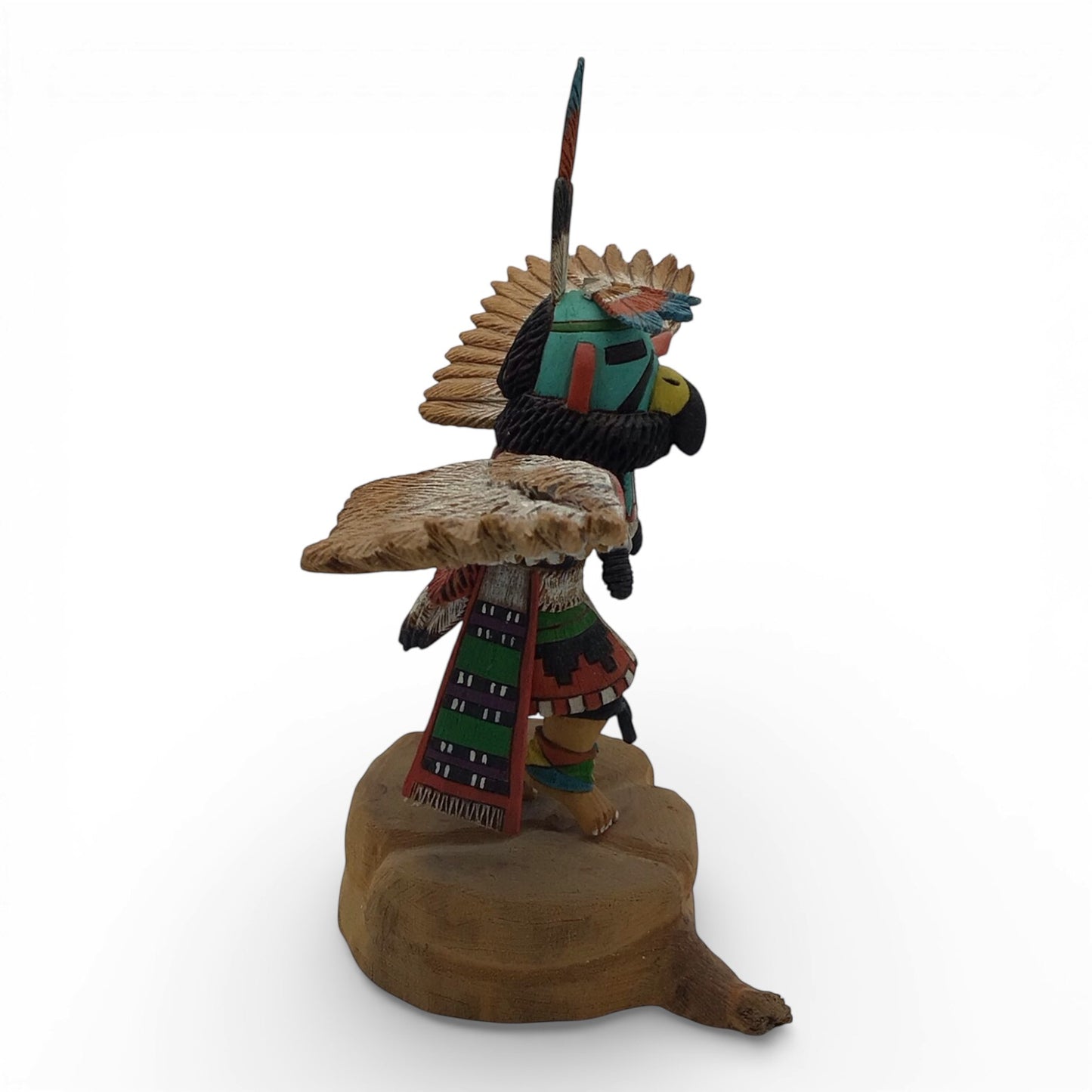 Handmade Native American Statue - Hopi