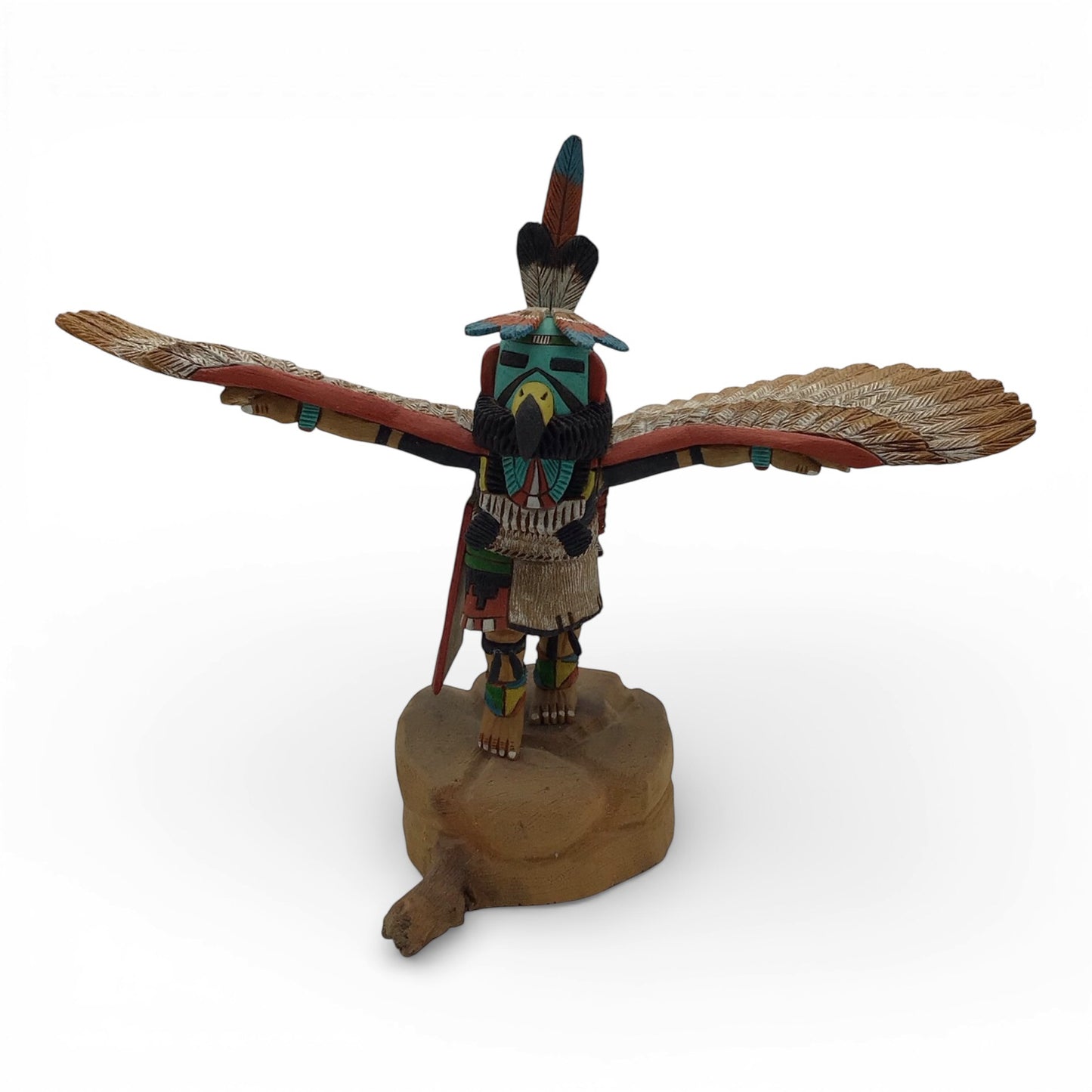 Handmade Native American Statue - Hopi