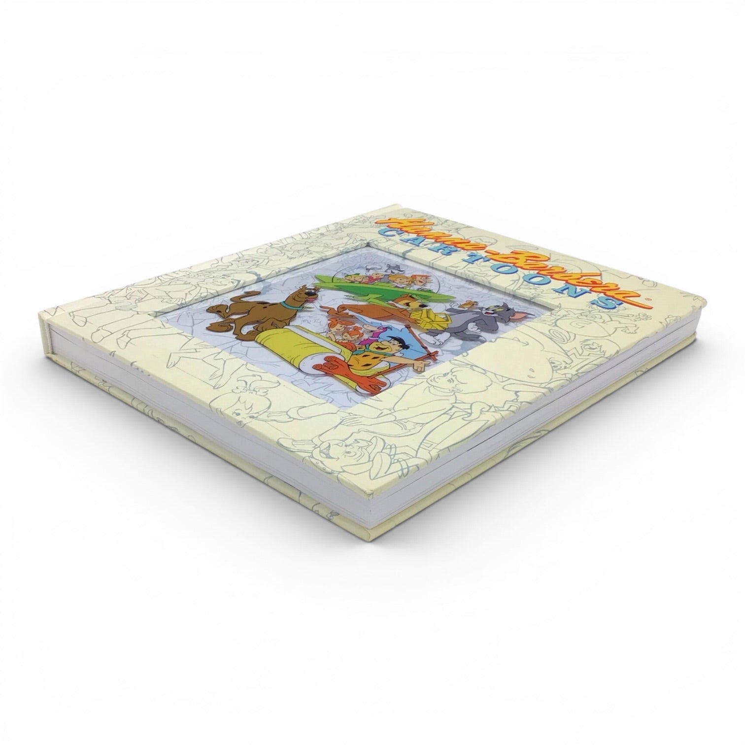 Hanna-Barbera Cartoons Signed Hardcover w/ Signed Cards