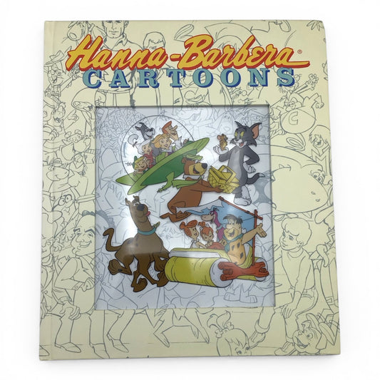 Hanna-Barbera Cartoons Signed Hardcover w/ Signed Cards