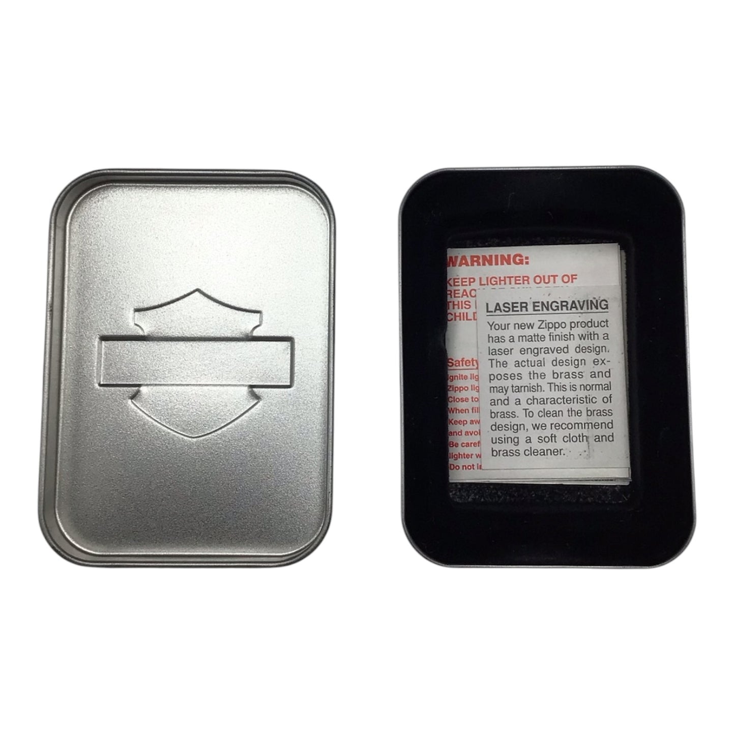 Harley-Davidson Motorcycles Engraved Zippo Lighter