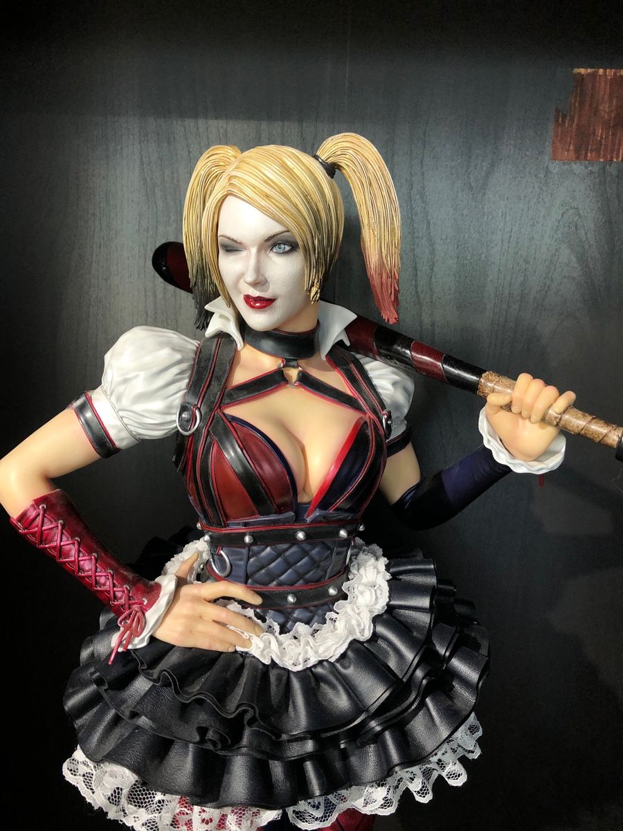 Harley Quinn Polystone Exclusive Statue Batman Arkham Knight 1/3 Scale 541/1000