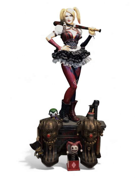 Harley Quinn Polystone Exclusive Statue Batman Arkham Knight 1/3 Scale 541/1000