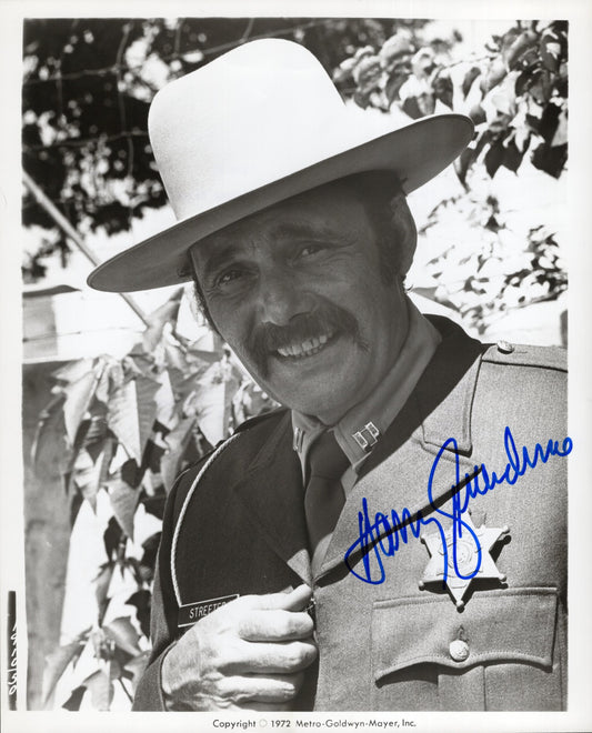 Harry Guardino Signed Photo 8x10, Harry Guardino Autograph in They Only Kill Their Masters, PSA Letter Certified Authentic
