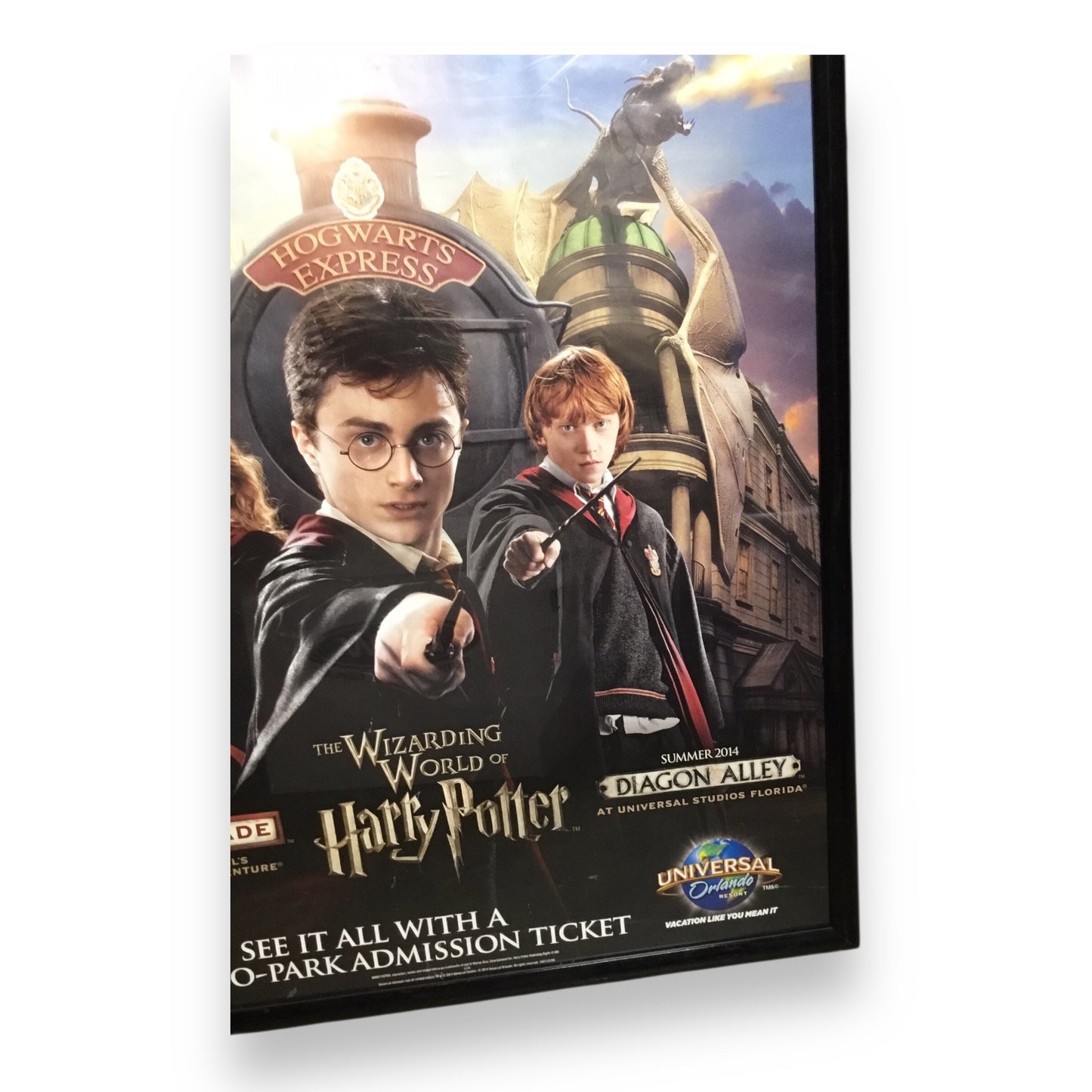 Harry Potter Universal Studios Orlando Promotional Poster