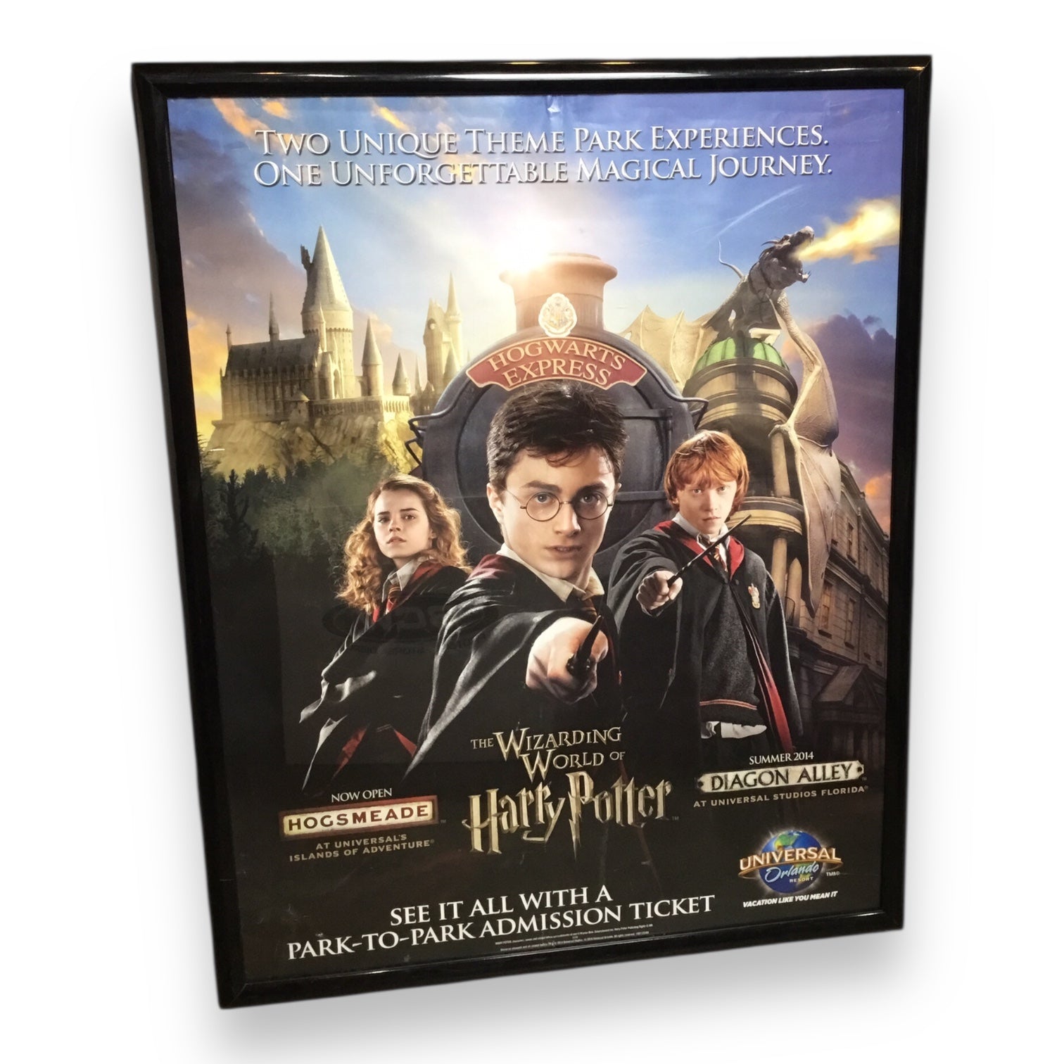 Harry Potter Universal Studios Orlando Promotional Poster