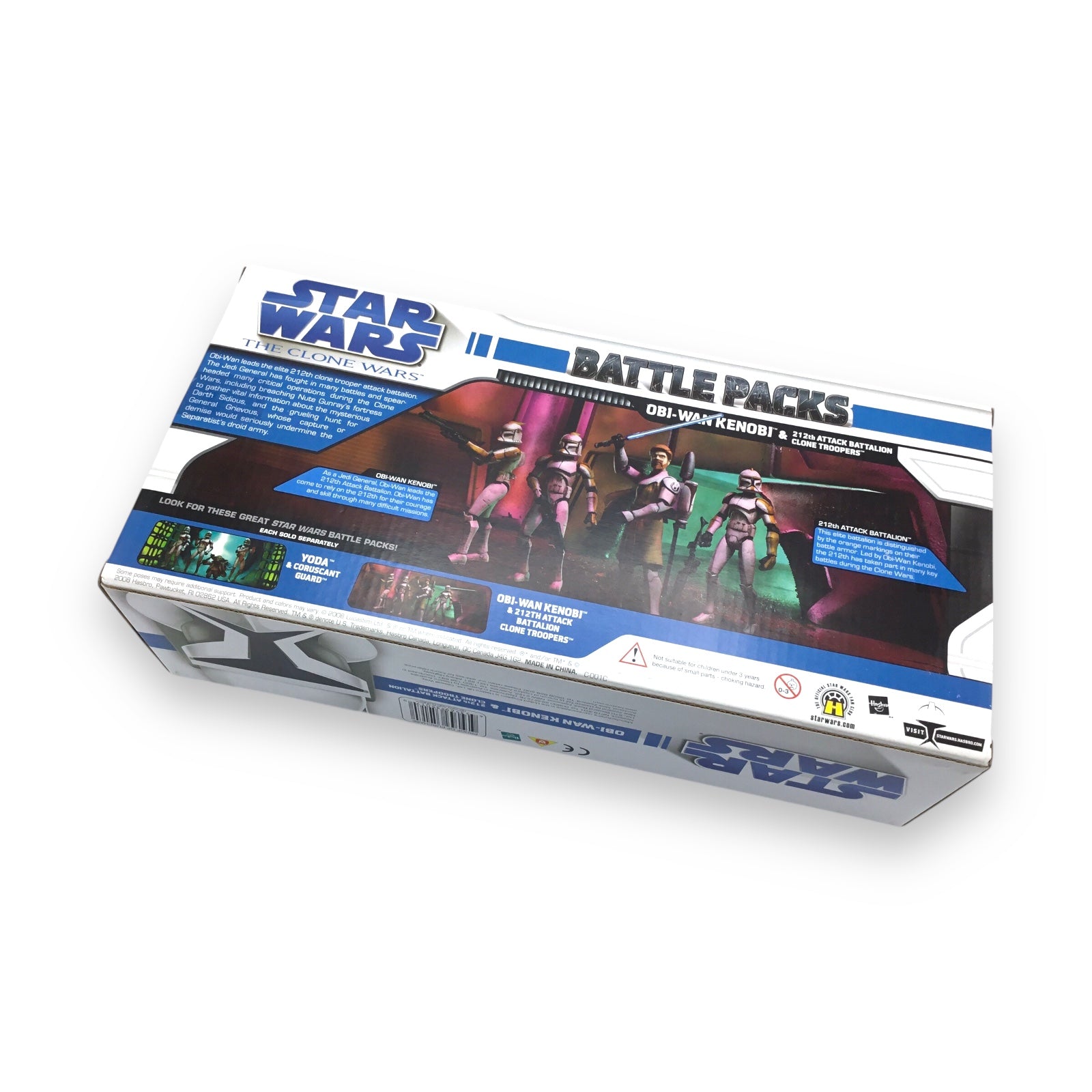 Hasbro Star Wars: The Clone Wars – Obi-Wan Kenobi & 212th Battalion Clone Troopers (Target Exclusive, 2009) – Sealed