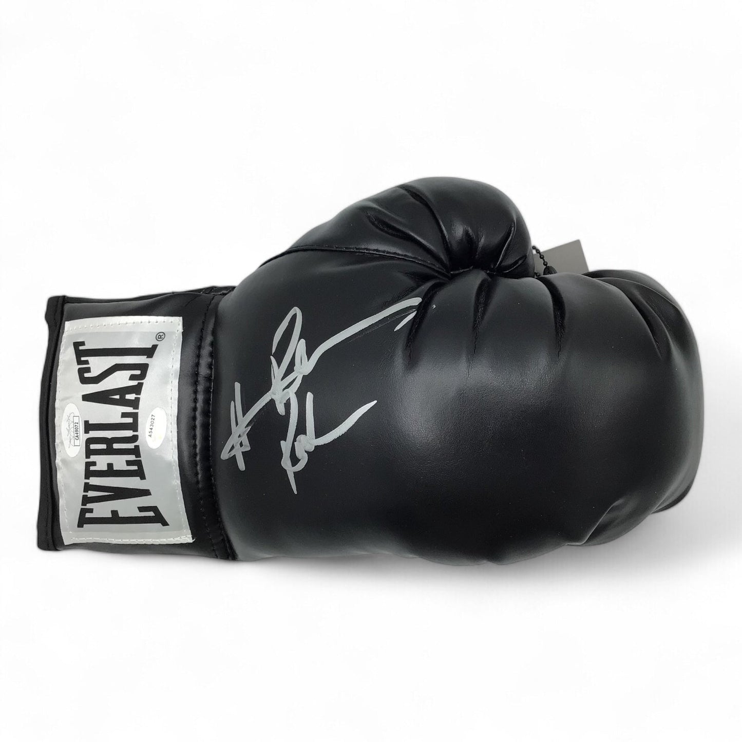 Hasim Rahman Signed Black Everlast Boxing Glove - JSA & Schwartz Certified