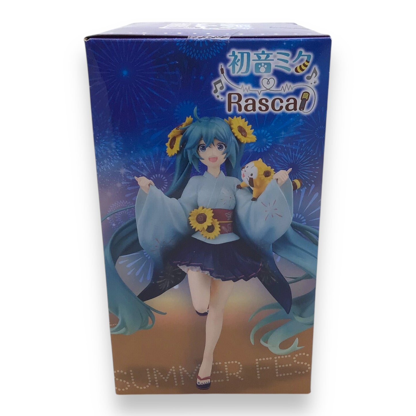Hatsune Miku Rascal Special Summer Festival Figure - FuRyu New In Box