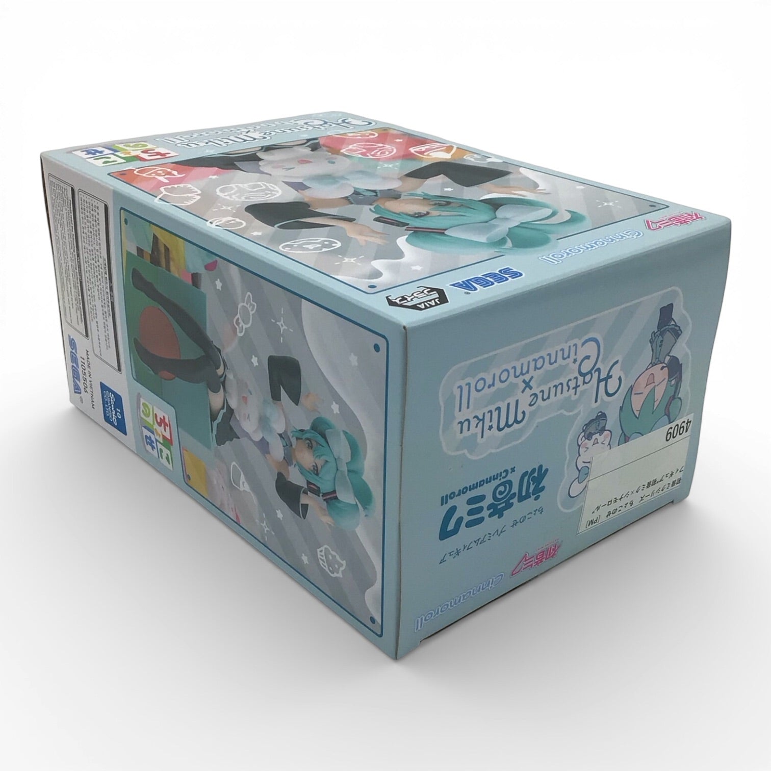 Hatsune Miku x Cinnamoroll Noodle Stopper Figure - New in Box