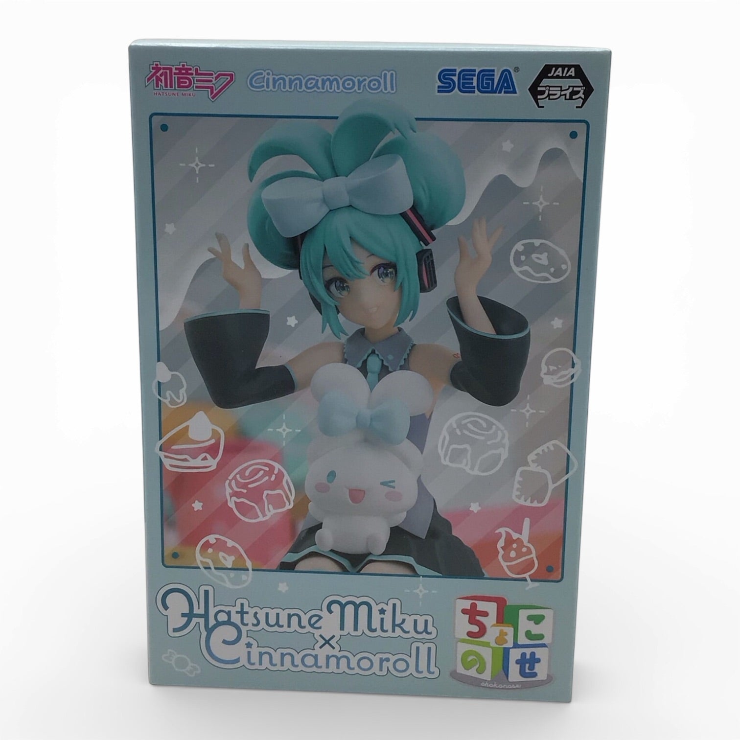 Hatsune Miku x Cinnamoroll Noodle Stopper Figure - New in Box